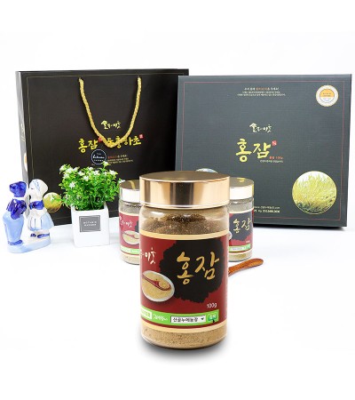 산골누에농장 홍잠분말 100%(1개월분100g)