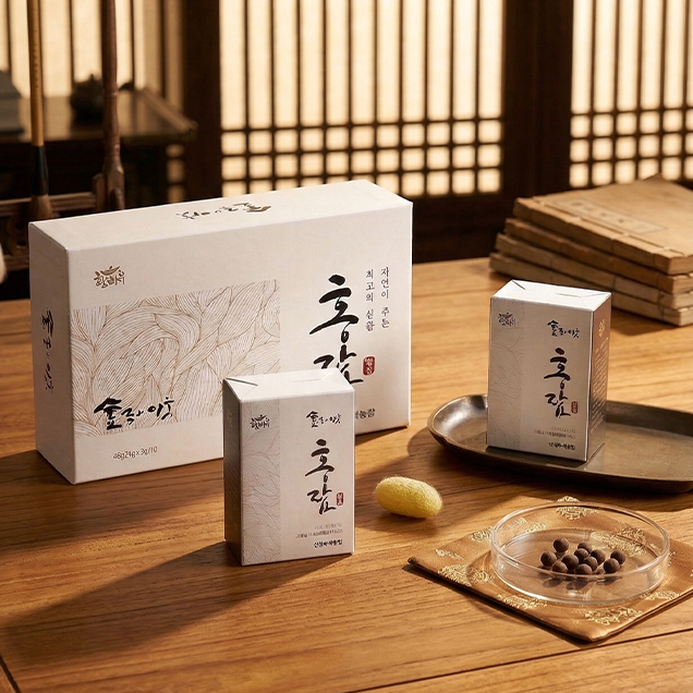 산골누에농장 홍잠환스틱골든실크 누에 2BOX (티백 24개)